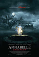 Annabelle Creation Movie Poster showcasing the iconic horror doll in 27x40 size.