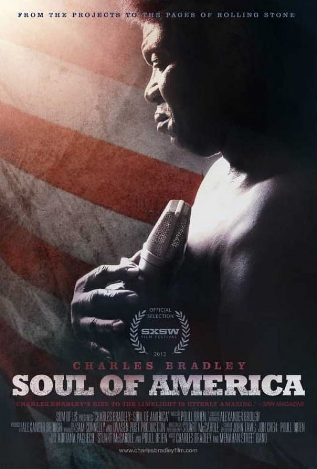Charles Bradley Soul of America Movie Poster 27x40