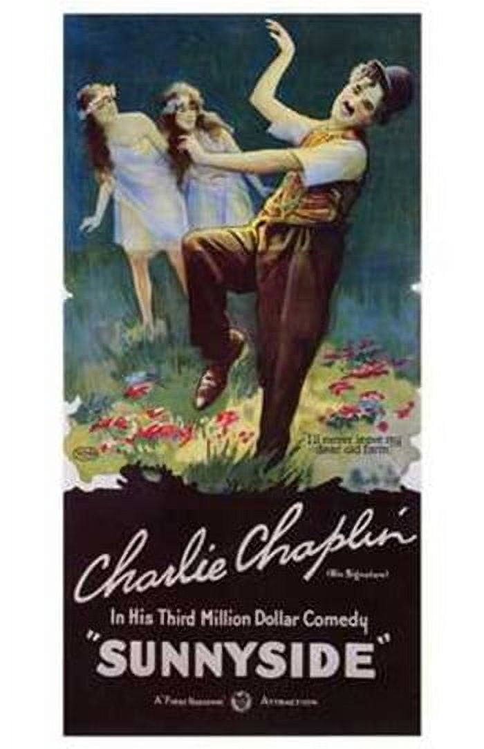 Sunnyside Movie Poster 11x17 print showcasing vibrant colors.