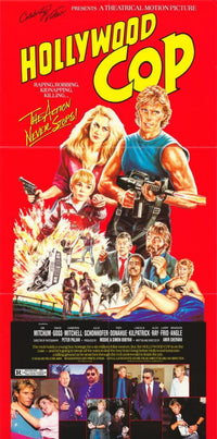 Hollywood Cop Movie Poster 11 x 17 print for home decor.