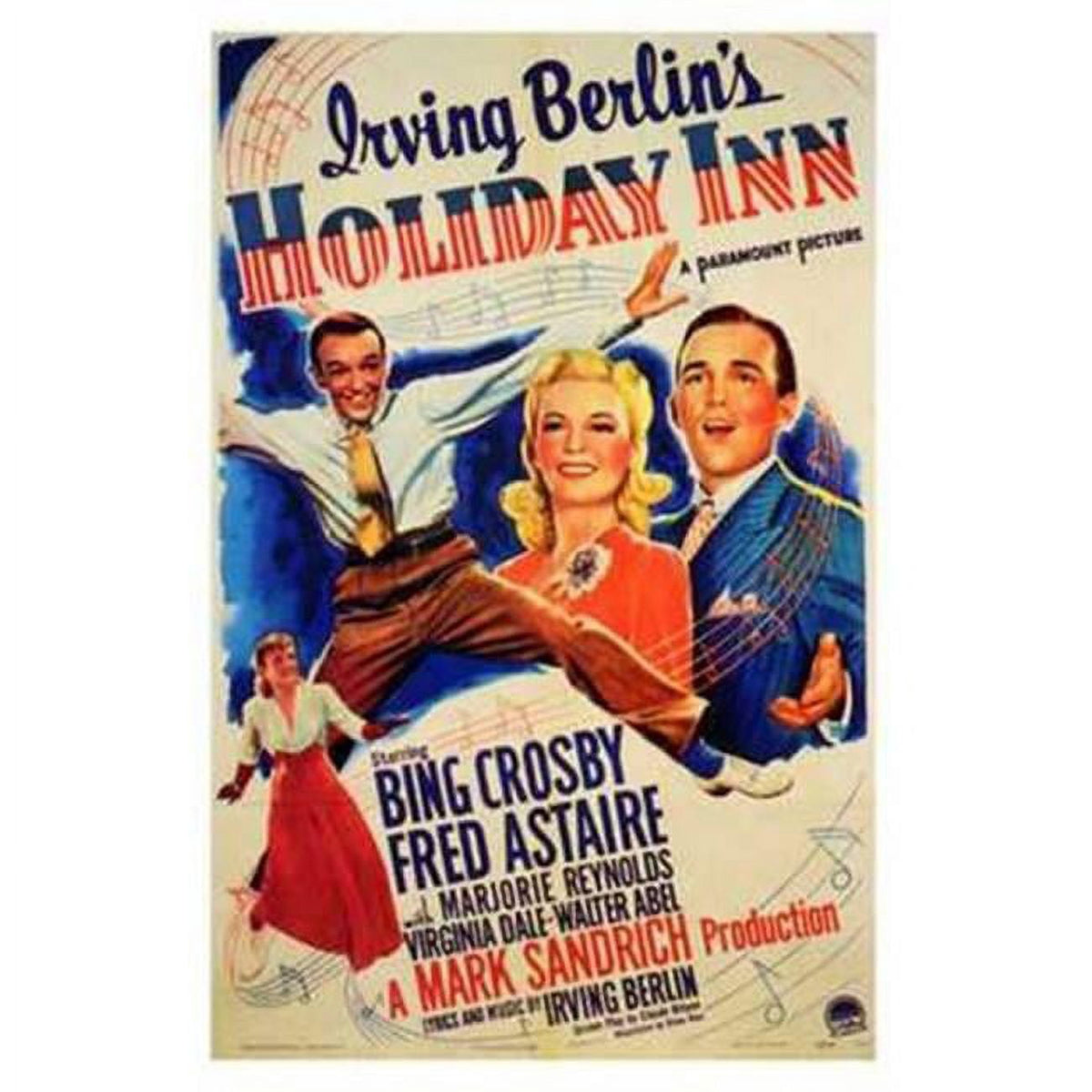 Holiday Inn Movie Poster - 11x17 inches, classic cinema decor