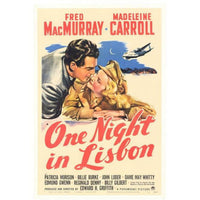 One Night in Lisbon Movie Poster Print 27x40