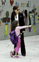Sandra Bullock on the set of Miss Congeniality 2 photo print.