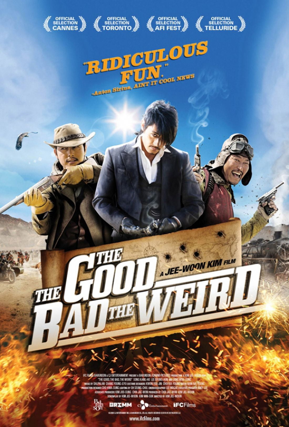The Good the Bad the Weird Movie Poster - 11x17 print