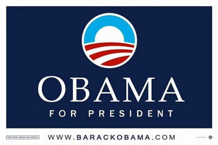 Obama Logo Campaign Poster 17 x 11 Movie Poster