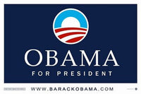 Obama Logo Campaign Poster 17 x 11 Movie Poster