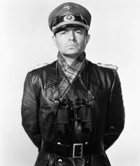 The Desert Fox movie photo print featuring James Mason as Erwin Rommel