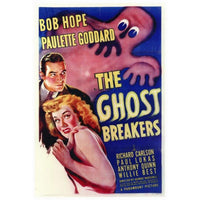 The Ghost Breakers Movie Poster Print featuring classic film artwork.