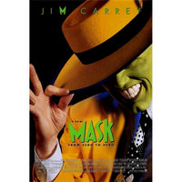 The Mask movie poster print showcasing Jim Carrey's iconic character in vibrant colors.