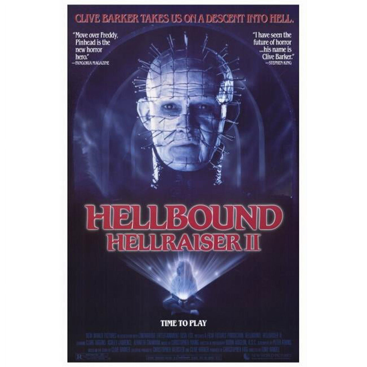 Hellbound: Hellraiser 2 Movie Poster Print 27x40