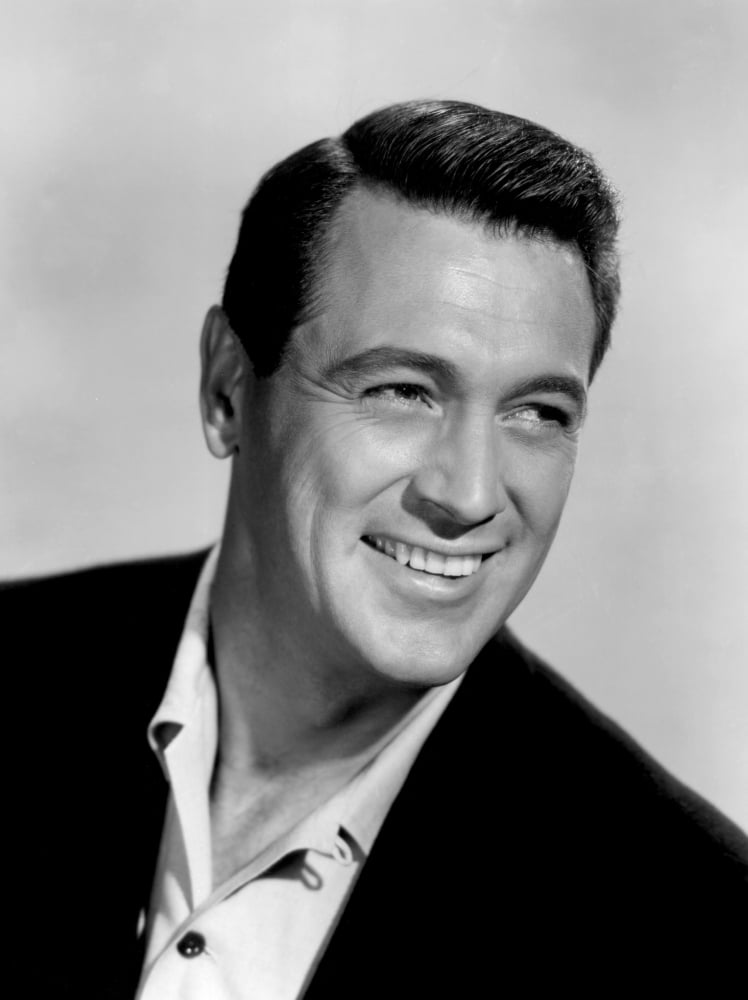 Rock Hudson 1959 photo print - iconic Hollywood star image.