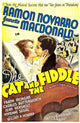 The Cat and the Fiddle 1934 movie poster print featuring Jeanette MacDonald and Ramon Novarro.