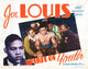 Spirit of Youth 1938 movie lobby card poster featuring Joe Louis, Clarence Muse, and Mantan Moreland.
