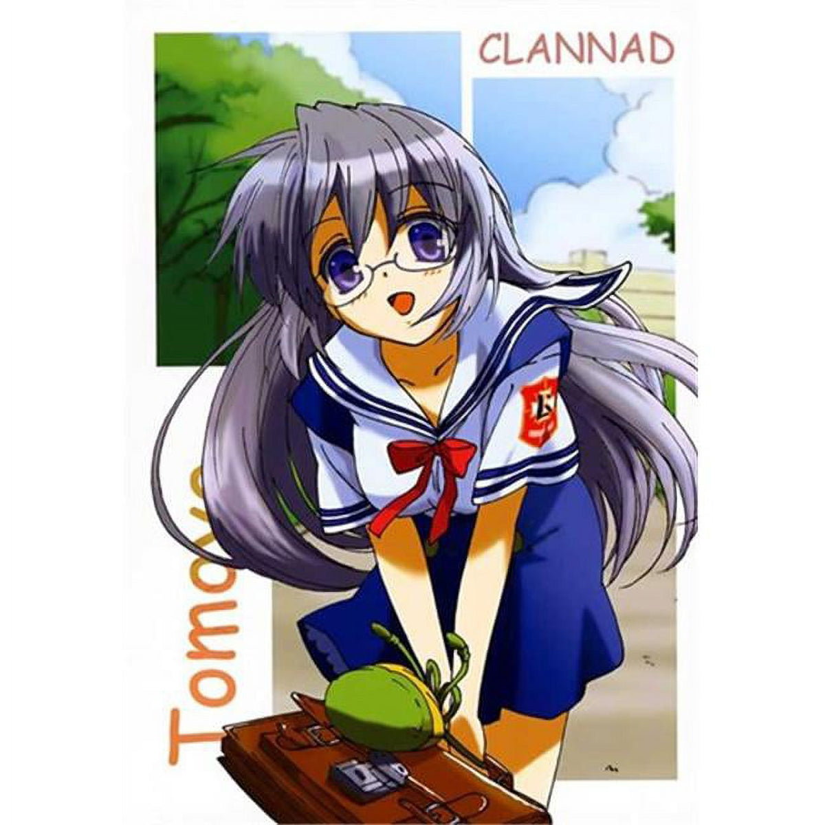 Clannad movie poster 11x17 art print showcasing emotional themes.