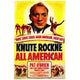 Knute Rockne All American movie poster print in 27x40 size.