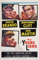 The Young Lions movie poster print, available in multiple sizes.