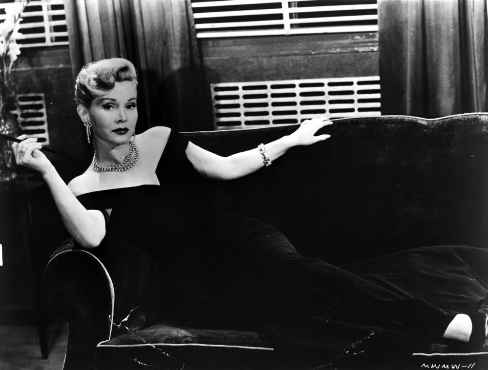 Portrait of Zsa Zsa Gabor photo print available in multiple sizes.