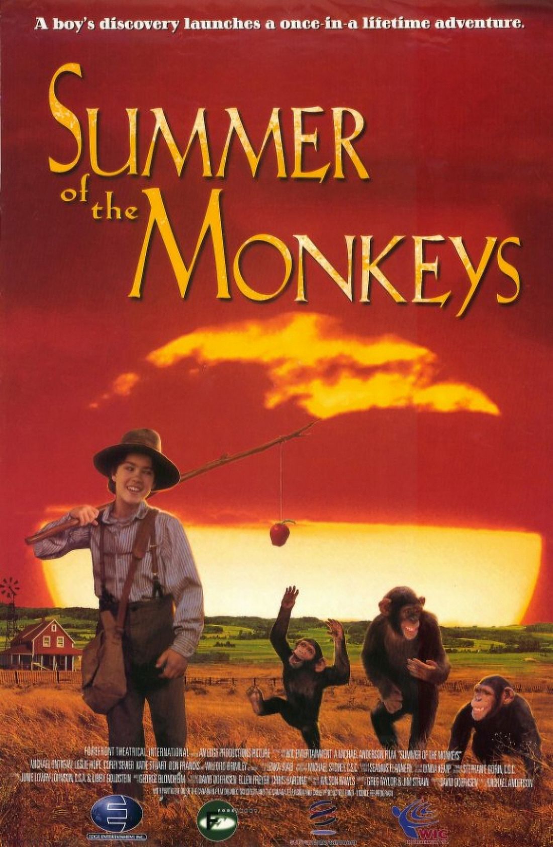 Summer of the Monkeys movie poster 11x17 print for home decor.