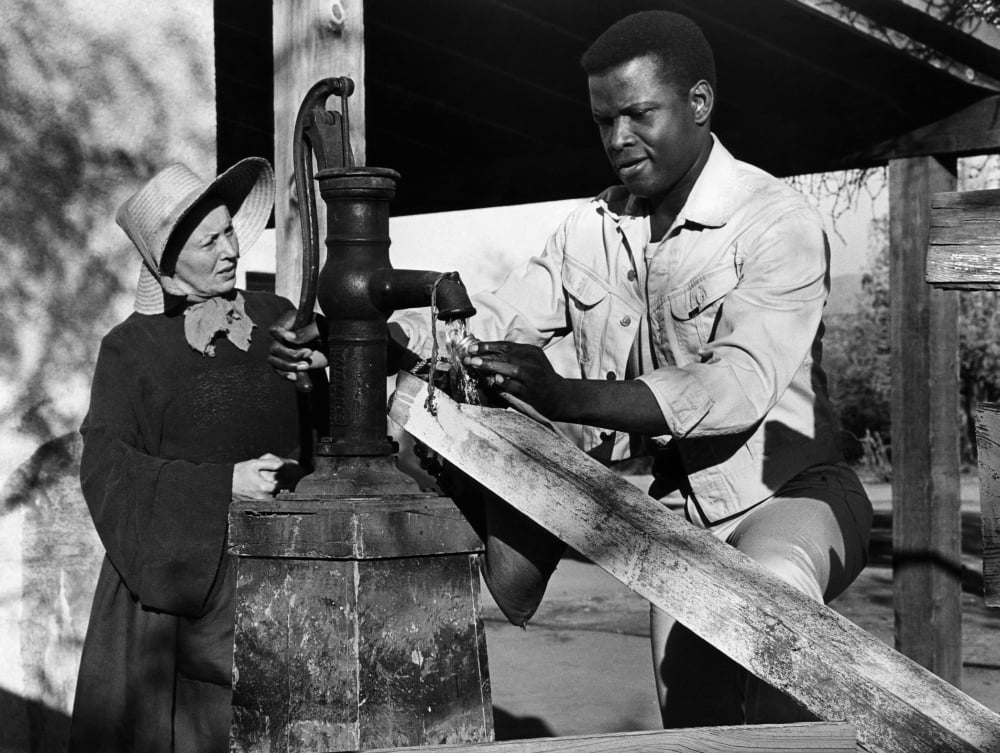 Lilies of the Field photo print featuring Sidney Poitier from the 1963 film.