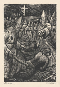 K.K.K. Poster Print by Adolfo Mexiac - 1927 artwork