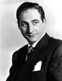 Sid Caesar Portrait Poster Print available in multiple sizes.