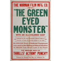 The Green-Eyed Monster Movie Poster Print 27x40
