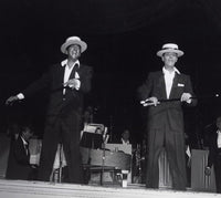 Martin and Lewis Box Office Boys Photo Print showcasing the legendary duo in a classic comedic pose.