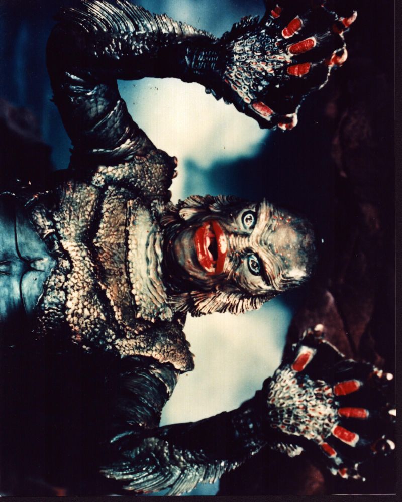 Ben Chapman as the Creature from the Black Lagoon photo print