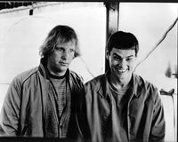 Dumb and Dumber black and white photo print featuring Jeff Daniels and Jim Carrey