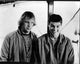 Dumb and Dumber black and white photo print featuring Jeff Daniels and Jim Carrey