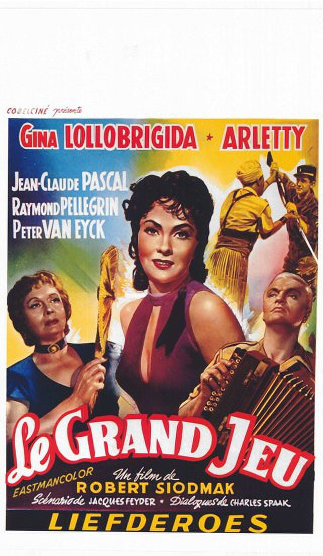 Flesh And The Woman movie poster 11x17 print