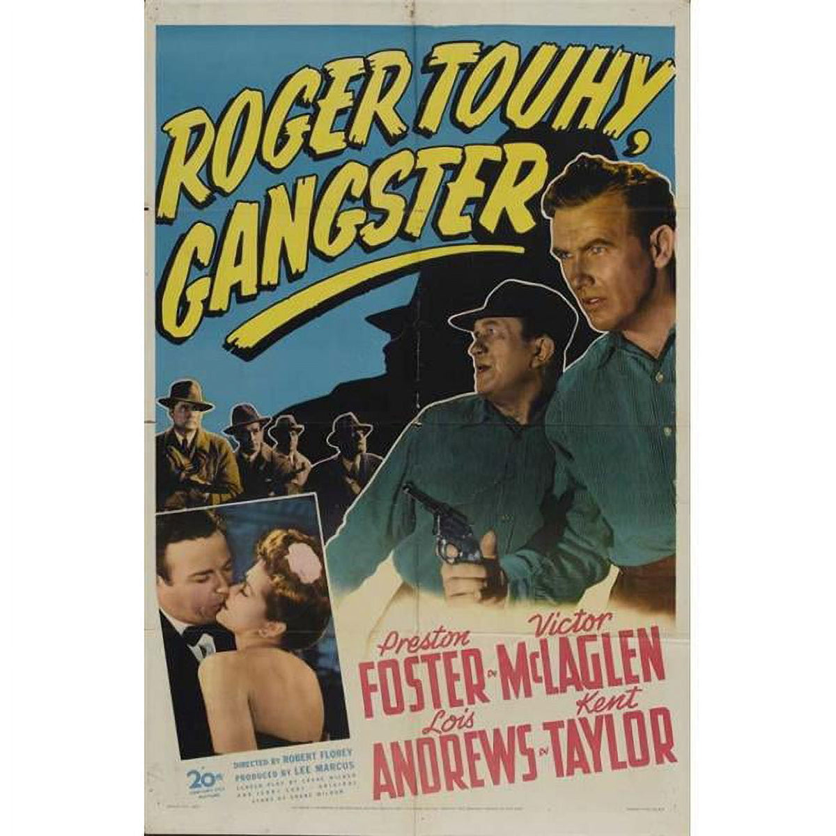 Roger Touhy Gangster Movie Poster 11x17 Print