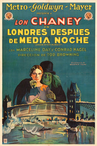 London After Midnight 1927 vintage movie poster print.