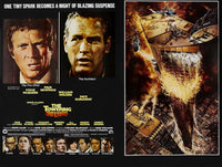 The Towering Inferno Movie Masterprint Poster Print featuring a dramatic fire scene from the classic film.