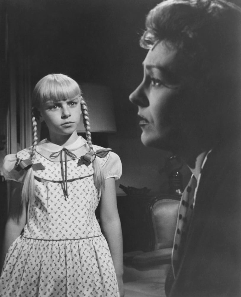 The Bad Seed movie photo print showcasing iconic film imagery.