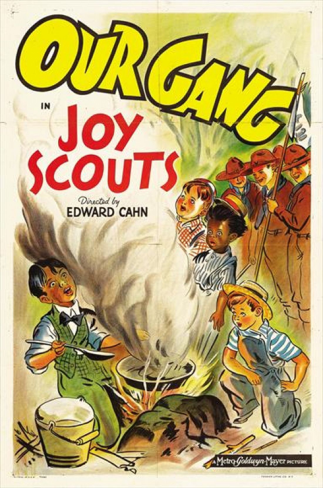 Joy Scouts Movie Poster Print in vibrant colors, size 27 x 40