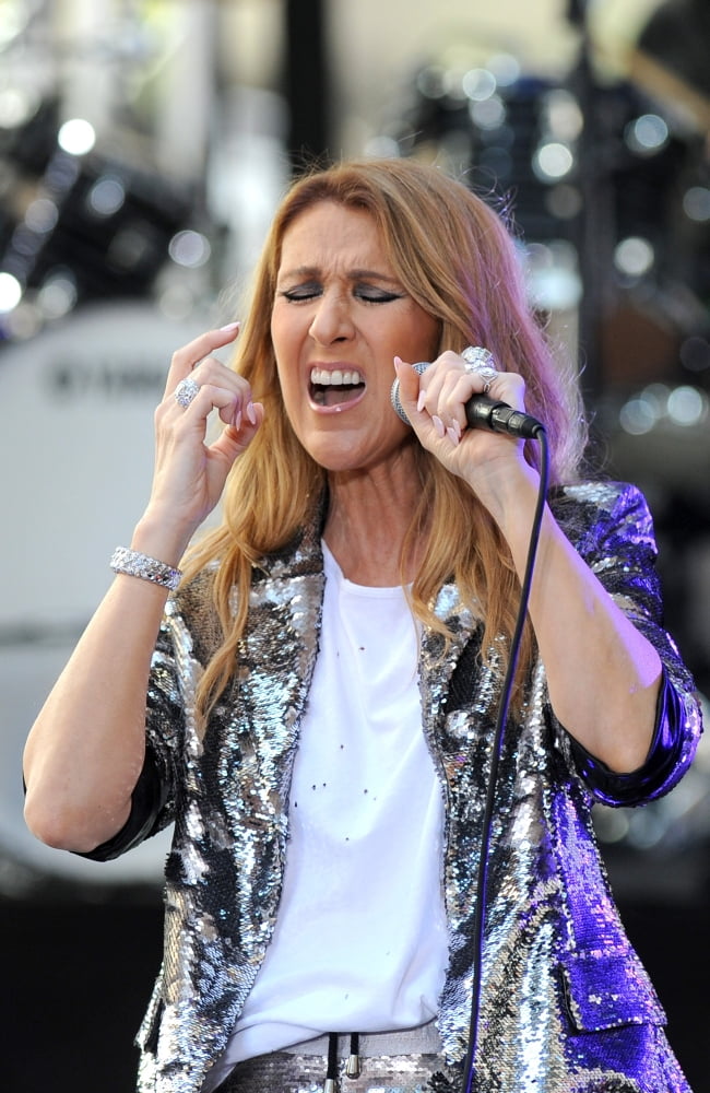 Celine Dion NBC Today Show Concert Poster Print - Rockefeller Plaza