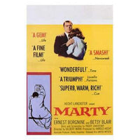 Marty Movie Poster 11x17 print showcasing classic cinema