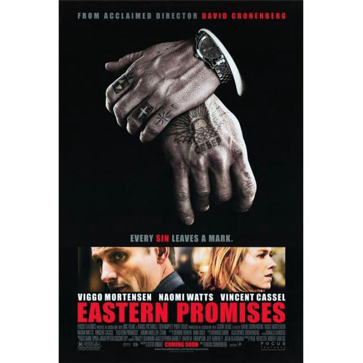Eastern Promises movie poster print - 27x40 inches