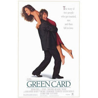 Green Card Movie Poster 11x17 Print showcasing cinematic charm.
