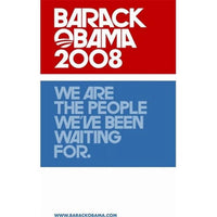Barack Obama Red White and Blue Campaign Poster 11x17