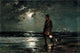 Life Saving Patrol art print by Edward Moran, featuring a rescue scene at sea.
