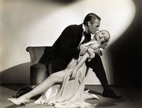 Carole Lombard Kissing Man from Hell to Heaven Photo Print