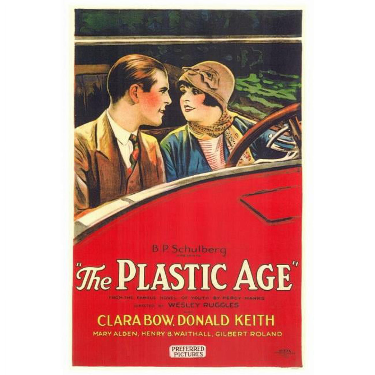 The Plastic Age Movie Poster Print in 27x40 size