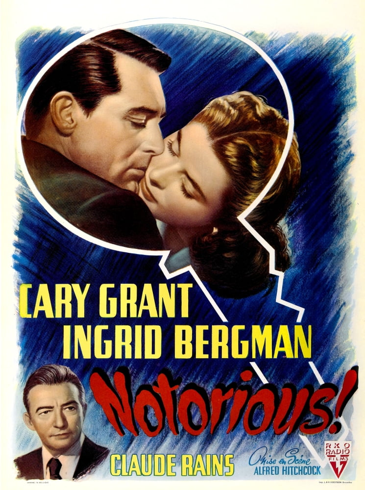 Notorious Movie Poster Masterprint - classic film decor