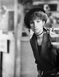 Barbra Streisand photo print sneaking top, available in multiple sizes.