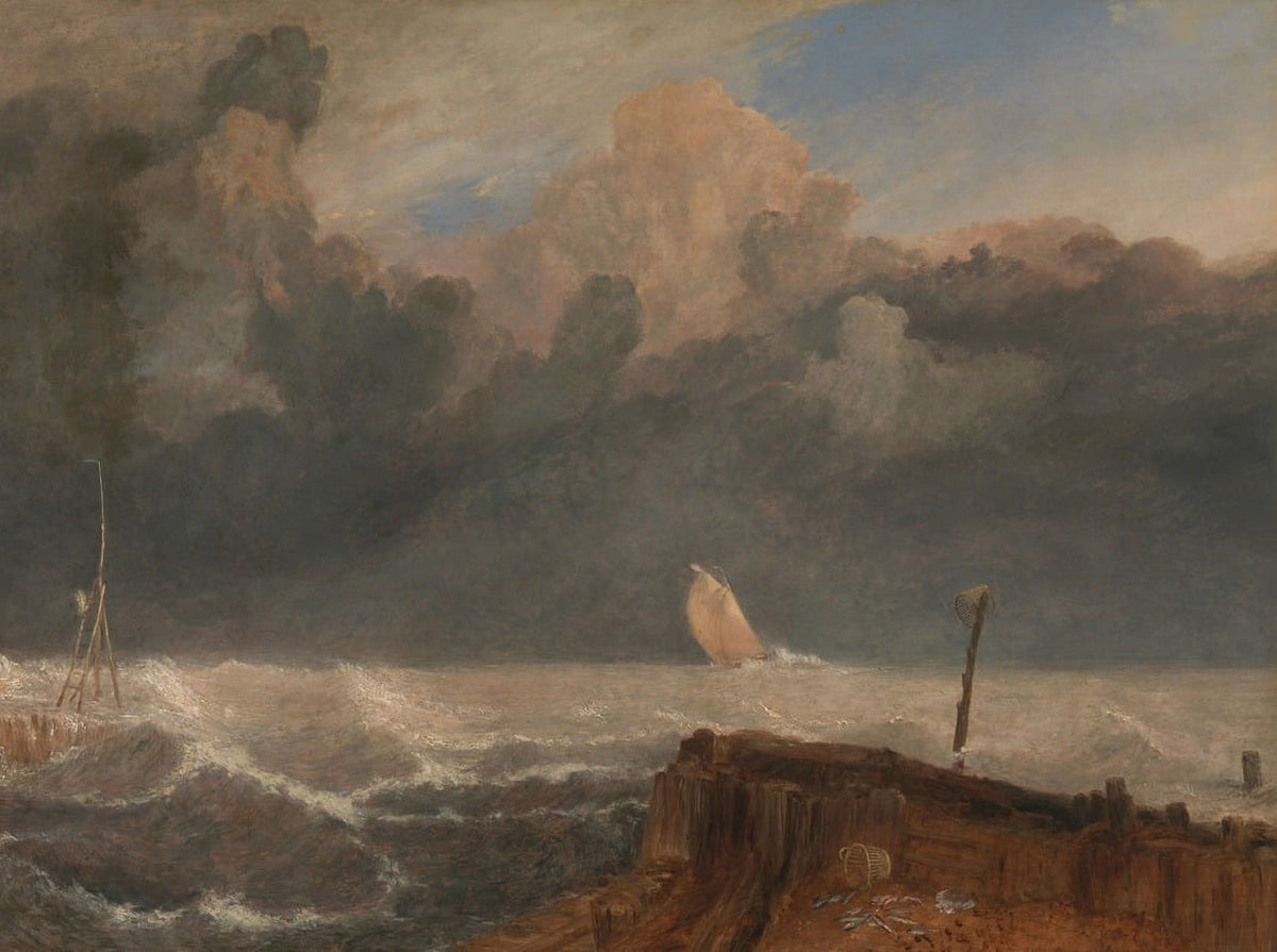 Port Ruysdael art print by Joseph Mallord William Turner