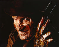 Freddy Krueger close-up portrait photo print from Nightmare on Elm Street.