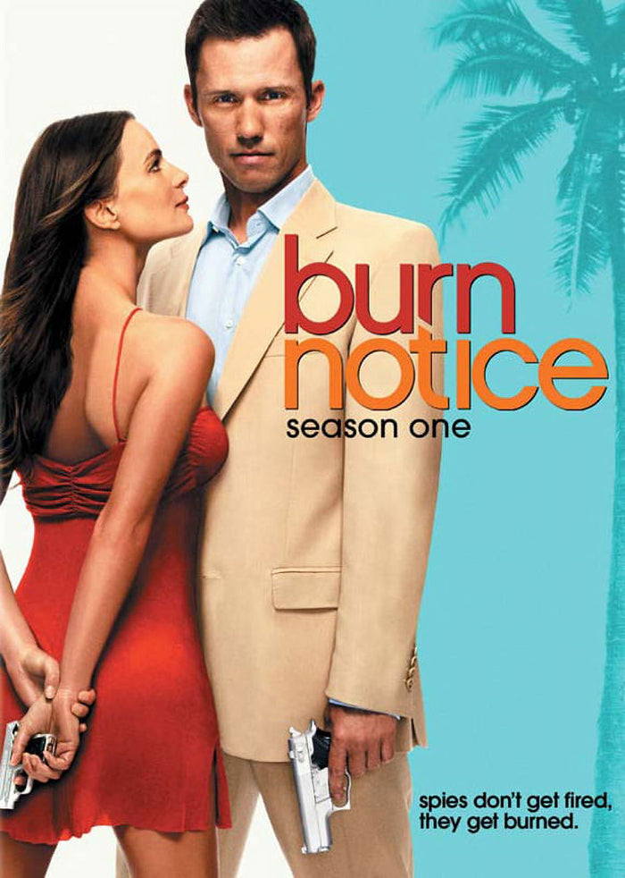Burn Notice TV series movie poster print in 11x17 size.