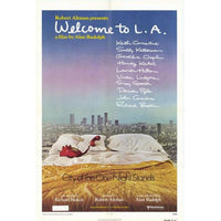 Welcome to L.A. Movie Poster Print showing vibrant Los Angeles scenery.